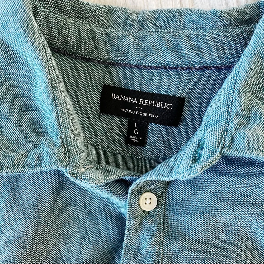 Banana Republic Green Polo